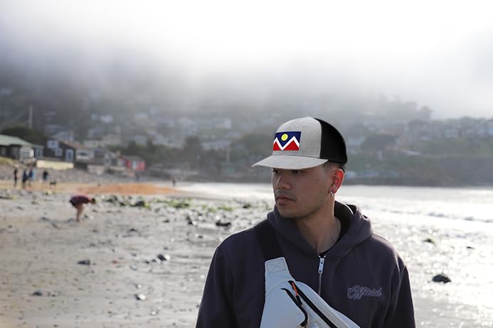 Image of International Tie City Hat for Men and Women, Adjustable Snapback Trucker Baseball Cap with Embroidered Patch