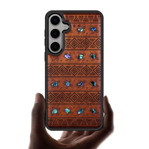 Étui Galaxy S25 protection chic en bois pour le quotidien
