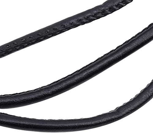 Black Thin Belt Pu Leather Rope Decorative Simple Refined Temperament Belt3