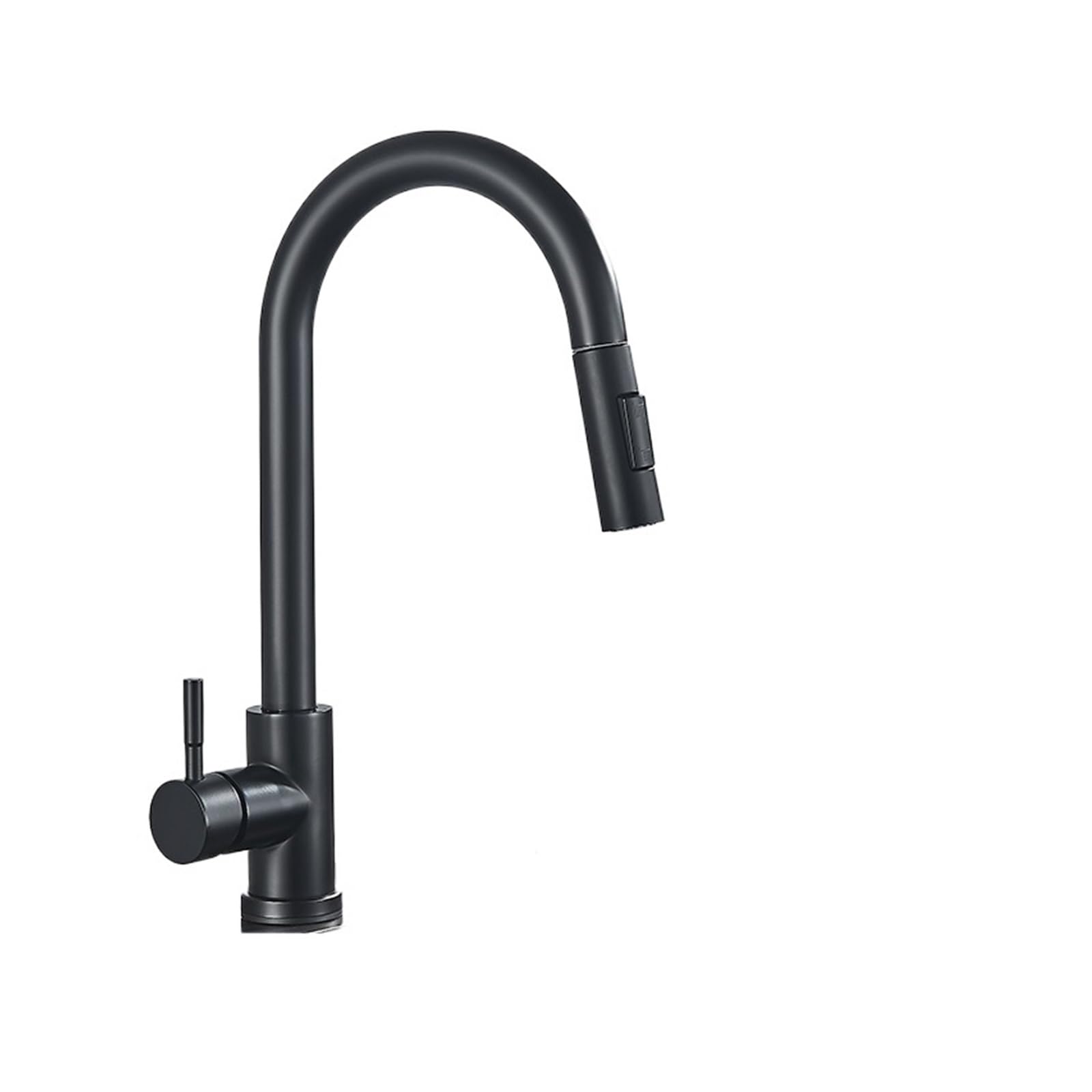 Grifo de cocina con pulverizador extraíble de acero inoxidable y mezclador de alta precisión