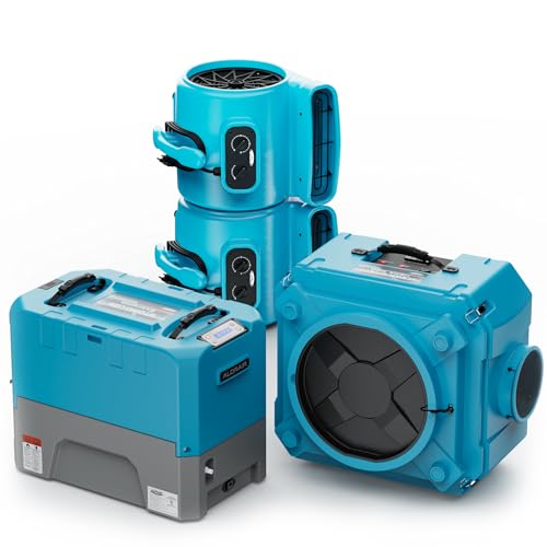 ALORAIR Flood Restoration Pack with Dehumidifier & Fans