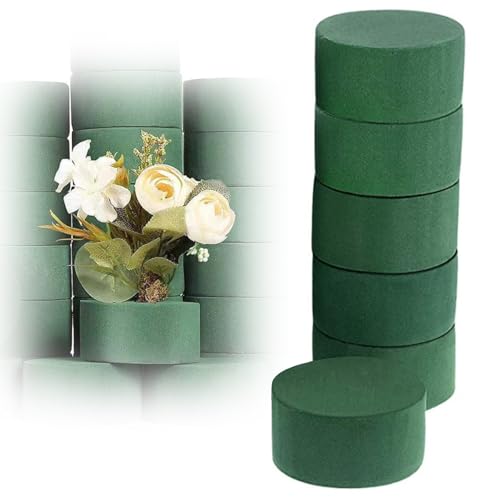 6 pezzi Cilindro in schiuma floreale floreale blocco di schiuma