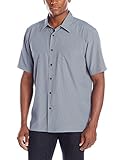 Quiksilver Waterman Men's Cane Island Woven Top 2, Dark Slate, Large