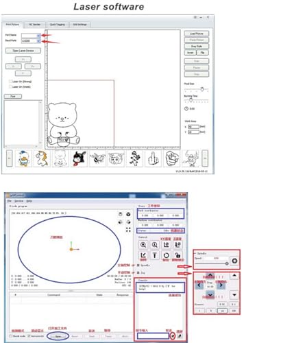CNCTOPBAOS 1610 PRO CNC Milling Machine,with GRBL Offline Controller,3 Axis Desktop DIY Mini CNC Router Kit Engrave Carving PVC,PCB,Acrylic,Wood Cutting Engraving Machine CNC1610 Pro - Image 9