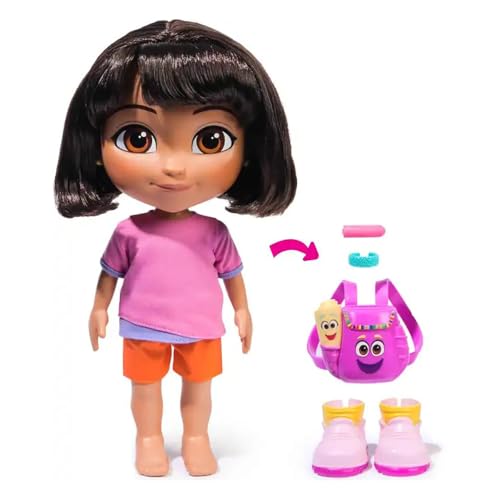 Muñeca Dora Explorer 12 pulgadas con sonido y accesorios miniatura 2