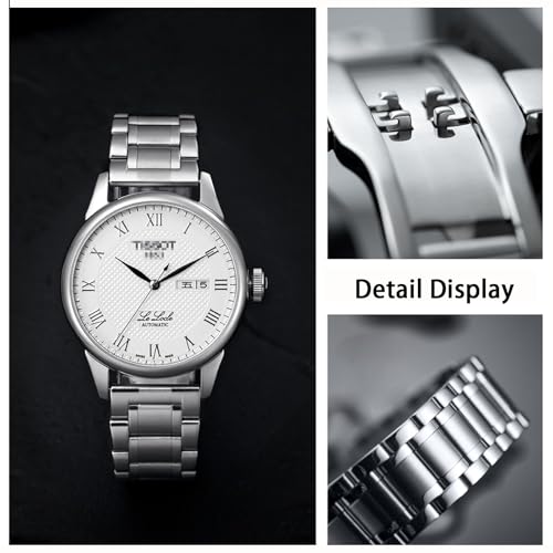 Image of Quick Release Stainless Steel Watch Band Bracelet 12mm to 24mm Straight & Curved End Universal Stainless Steel Metal Watch Strap Smartwatch Replacement Band Men Women