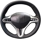 volante para honda civic 2008 ✔ Decoración y protección: nuestra funda para volante no solo es hermosa, sino también antideslizante, decoración perfecta para tu coche, hace que tu coche sea único, también protege tu volante de arañazos, decoloración y desgaste