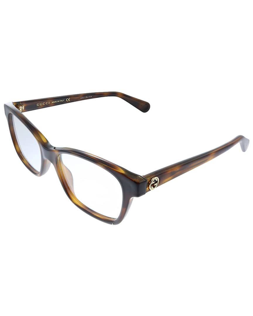 GG 0922O 006 Havana Plastic Rectangle Eyegl 49mm