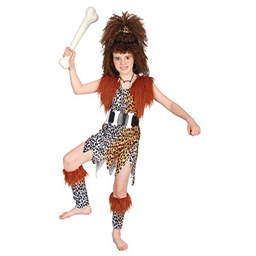 Matissa Costume de grotte pour enfants – Costume de l'âge de pierre – Costume d'homme des cavernes pour Halloween, Noël, fête de costumade sauvage...