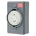 20 Gray Locking Receptacle Industrial - Pack Of 6
