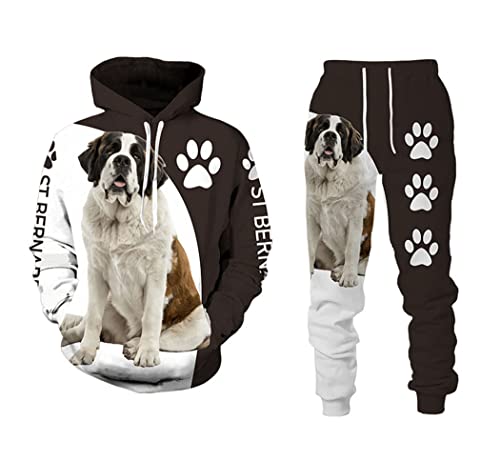 Sweat à capuche Rottweiler et pantalon homme pour en finir avec le froid en automne hiver
