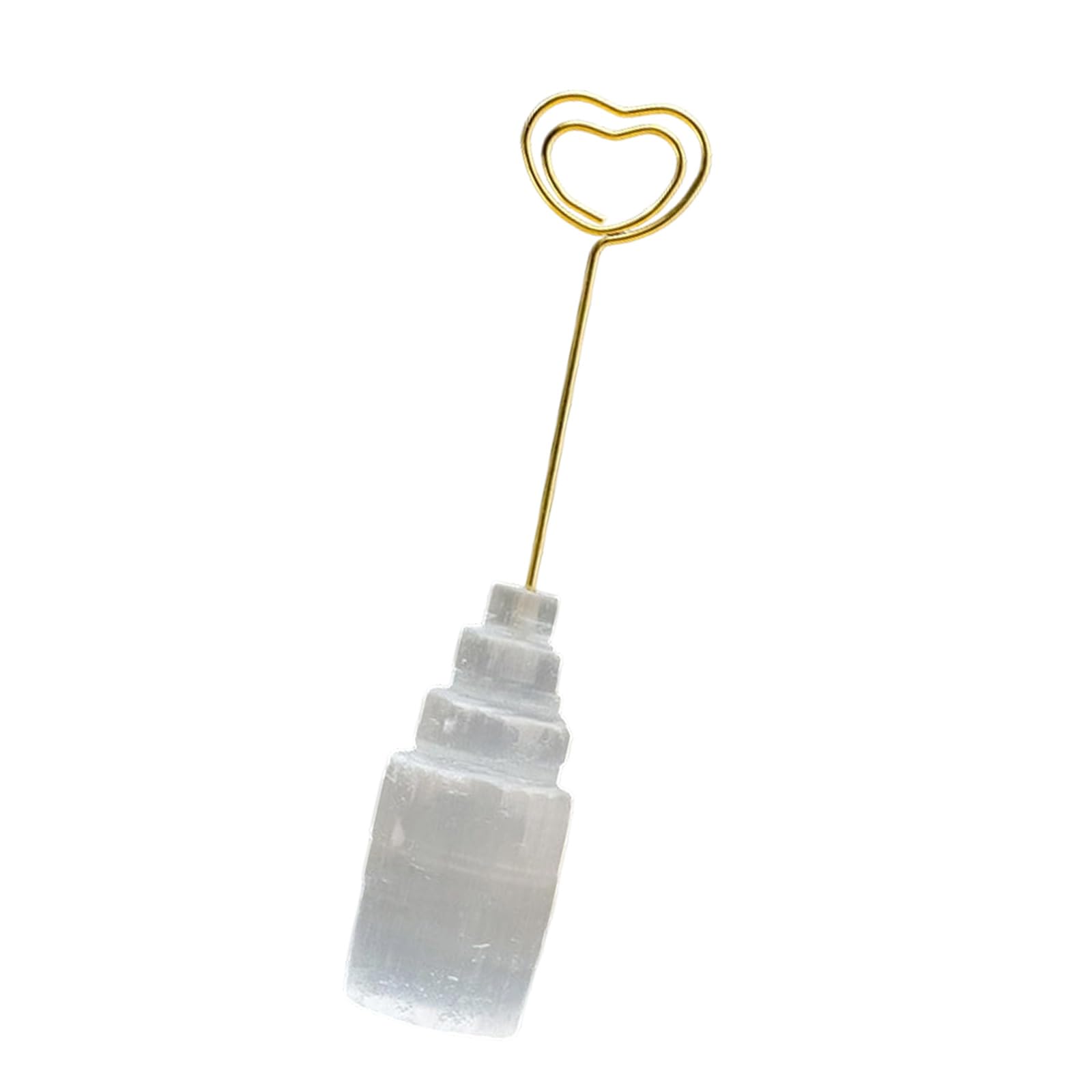 Piceioep Decorative Note Holder with Loves Symbol Music Note Shape Gypsum Memos Holder for Home Organization Gypsum Decorative