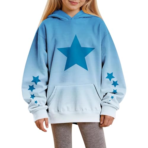 Uillui Girls Oversized Hoodies Fleece Pullover Sweatshirts Tween Girls Trendy Casual Outfits Cute Preppy Fall Winter Clothes2
