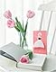 SENIURIS Schöne Taschentuchbox mit langem Rock für Mädchen, kreative Cartoon-Tücherabdeckung, Papierspender für Zuhause, Büro und Auto (Rose)