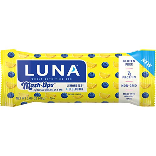 Luna BAR - Mashups - Gluten Free Snack Bars - Lemon Zest