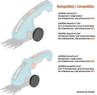 Räder für Akku-Grasschere
