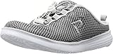 Product Image of the Propet Women's TravelFit Slide Walking Shoe, Silver/Black, 11 4E US