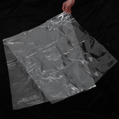 Vaguelly 30pcs Transparent Garment Bags for Clothes Storage Lightweight Dust Covers for Suits Jackets and for Home and Travel Use4