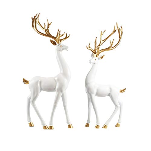 Statue de cerf en décoration moderne et créative pour sublimer le bureau