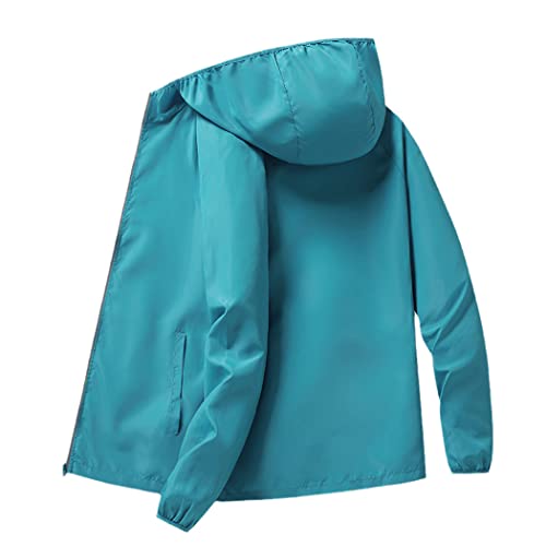 Veste de randonnée homme et femme imperméable et coupe-vent pour le trekking