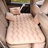 Colchón inflable de viaje universal para asiento trasero, almohada multifuncional, para camping, al aire libre, sofá mejorado, plegable, para dormir, cojines laterales para cajuela, asiento Sleepin