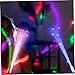 TOYANDONA 24pcs Light up Fiber Wands Led Glow Sticks for Halloween Decorations Party Favors Boys and Girls Events Glow Dark Sticks