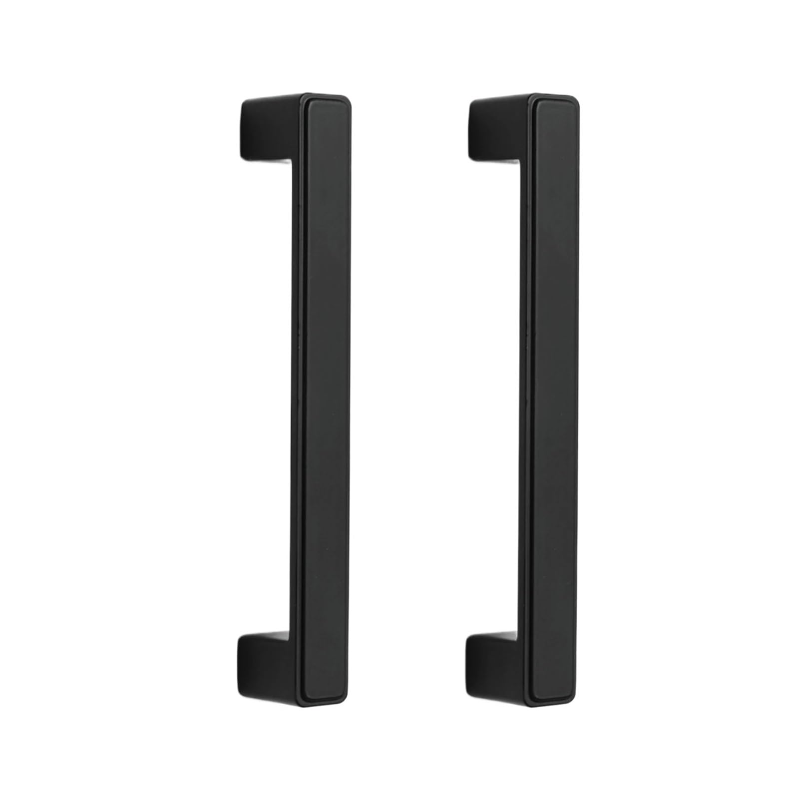 KDHCVKZ 1pcs Solid Kitchen Door Handles Zinc Alloy Drawer Pulls Matte Black Cabinet Handles for Bathroom Cupboard Closet Furniture Handle(Pearl gray-192mm)