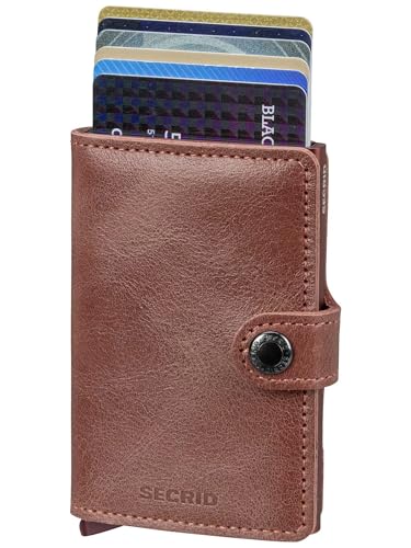 Image of Secrid Men's Cardprotector Travel Accessory Envelope Card Holder, mauve, 66x102x21cm