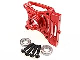 GTBracing MTXL Integration Clutch Carrier Bell with Bearing for RC 1:5 Car LOSI MTXL (Silver/Red) -