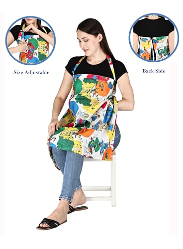 Image of Switchon Feeding Apron Cover Maternity Cover 100% Cotton Maternity Breastfeeding Multipurpose for Mothers