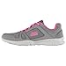 Slazenger Chaussures de course à pied à lacets avec col de cheville rembourré pour femme Gris anthracite/rose
