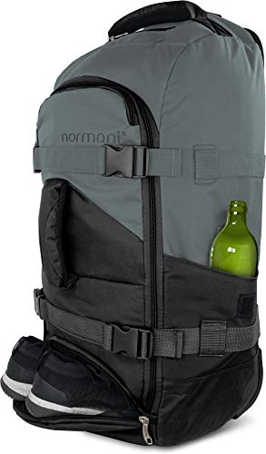 Reisetasche mit Rollen und Rucksackfunktion von normani