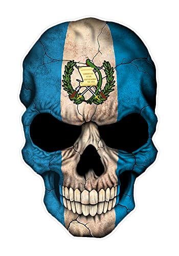 Guatemala Skull Vinyl Sticker/Decal Car Window Wall Multiple Sizes (5