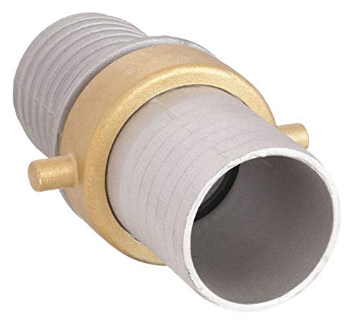 Short Shank Fire Hose Coupling, Fitting Material Aluminum X Aluminum, Pin Lug,20400008194