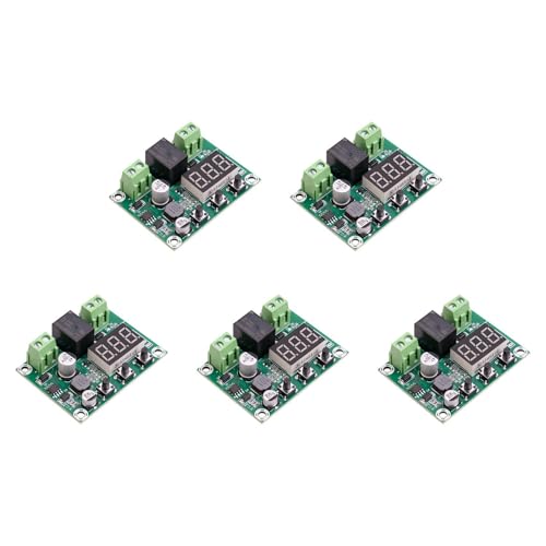 Bloepum 5X 6V-80V Battery DC Voltage Protection Module High Voltage Undervoltage Battery Disconnect Output Protection Board