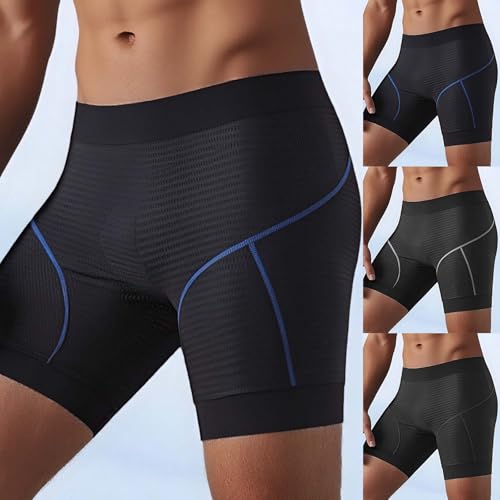 Calzoncillos bóxer para hombre con costuras planas antirozaduras para el deporte 2