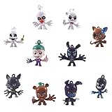 Five Nights Figuras Decoración, 10 PCS Five Nights Figuras, Five Nights Figuras de Acción para Cumpleaños Decoración de Torta