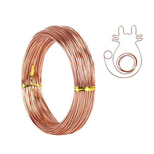 Image of Tenn Well 165ft 18 Gauge Aluminum Wire Copper Bendable for Jewelry