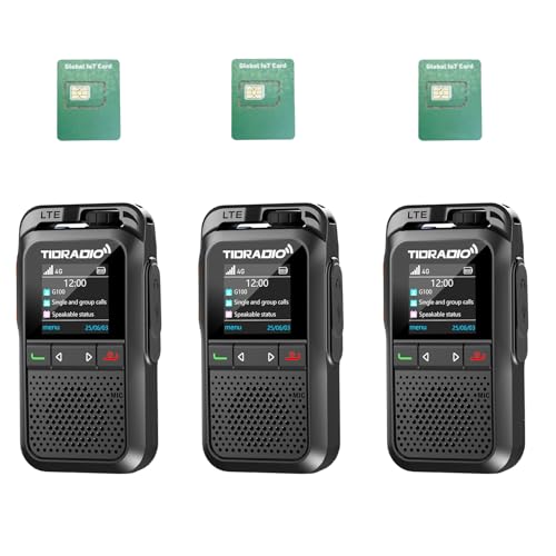 TIDRADIO G100 Global Walkie Talkies Unlimited Range Compatible with TD-M15