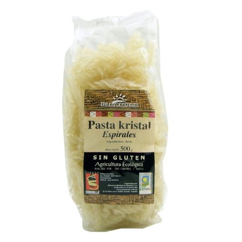 Espirales De Arroz Kristal Bio, 500 Gramos