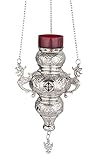 Lampe à huile en bronze pour usage domestique ou ecclesiastique