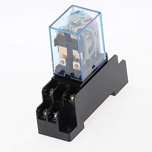 Relé LY2NJ AC 36V pequeño de 8 pines DPDT para cuadros eléctricos con base 3