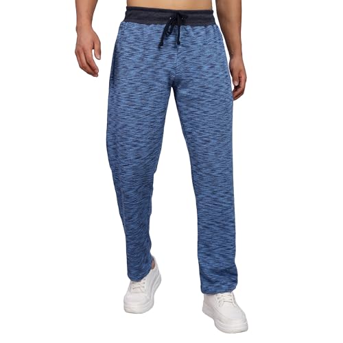 Image of fanideaz Mens Cotton Track Pants for Men Summer Night Lower Gym Trousers Travel Wear Full Length Bottoms Casual Sportswear Relaxed Fit Comfortwear Loungewear Pants