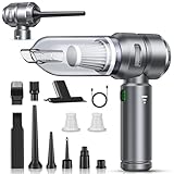 Aspirabriciole Senza Fili, 17000Pa Aspirabriciole Potente, 4 in 1 Mini Aspirapolvere Senza...