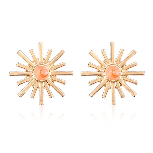 Boucles d'oreilles chandelier en cristal coloré rose pour mariage et fête