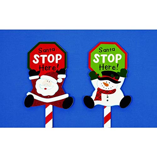 Premier Decorations Santa Stop Here Sign