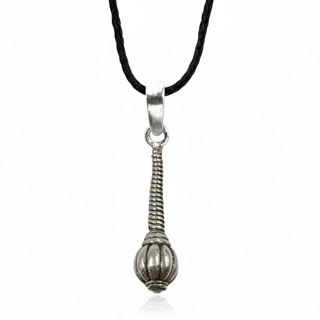 92.5 Silver Gada Pendant Pure Silver 925, Sterling Silver Jewellery with Certificate of Authenticity & 925 Pendant for Women's Silver-image-34