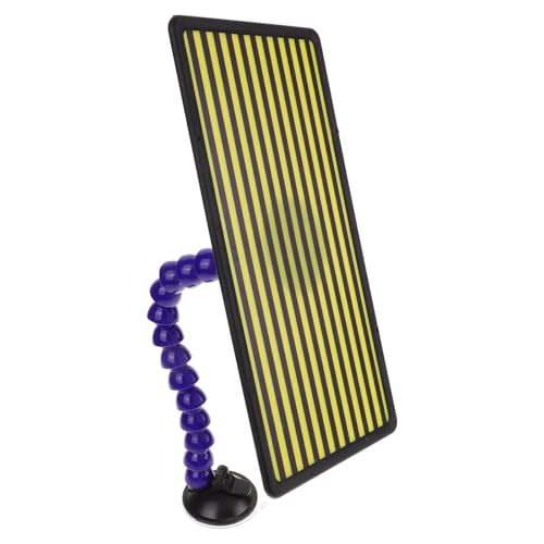 Lampe réflecteur bleu orientable Holibanna et planche acrylique haute précision