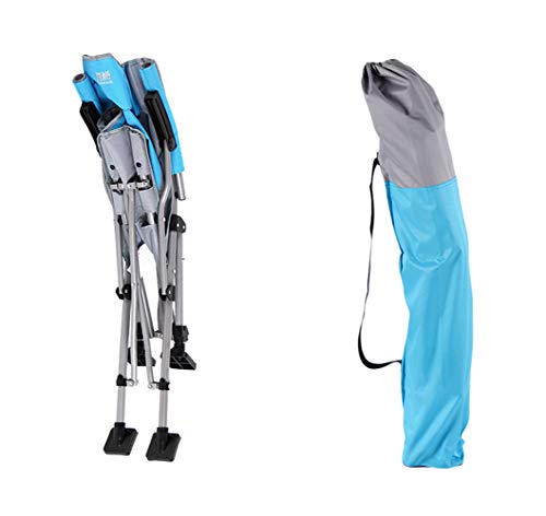 Chaise de camping portable ergonomique contre le mal de dos en extérieur