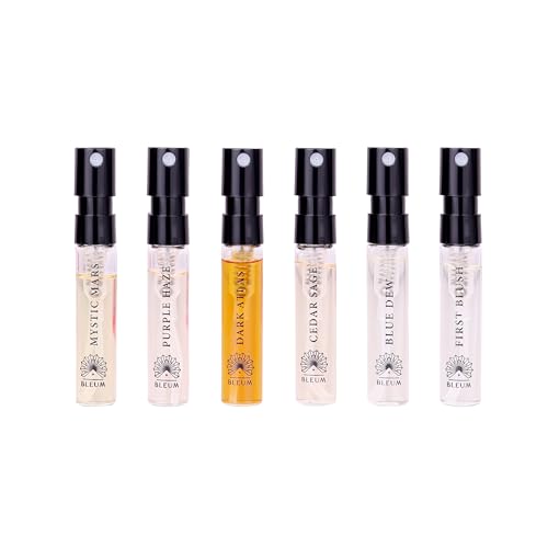 Image of BLEUM Discovery Set | 6 x 2 mL | Unisex Men Women | Long Lasting Perfume Fragrance Scent | 25% EDP Eau De Parfum